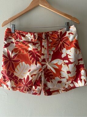 Patagonia vintage, Women's Wavefarer Board Shorts, Swim, Floral Print, Size 8.